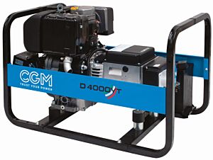 CGM D4000YT Generatore di corrente Diesel 3.2kW, trifase 400V, con sistema di avviamento elettrico e stabilizzatore di tensione AVR