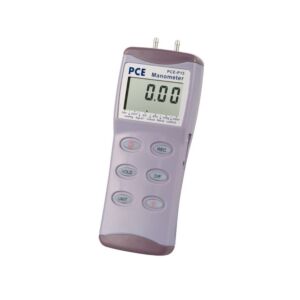 PCE Instruments PCE-P15 Manometro digitale con interfaccia RS-232 e software progettato per la misurazione della pressione positiva, negativa, differenziale di aria e gas