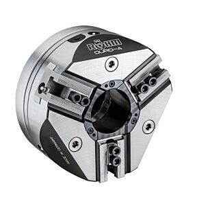 ROEHM 183708 Mandrino autocentrante modello DURO-A per torni CNC, 3-griffe, dentatura a 90°, attacco cilindrico - Grandezza diametro 400mm