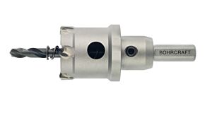 BOHRCRAFT BOC 19200900320 Fresa a tazza con inserti in metallo duro, profondità di foratura 8mm - Diametro 32mm