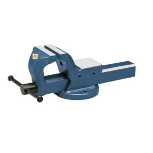 FZA MONDIAL/G M/90 G Morsa da banco in acciaio forgiato con ganasce per tubi fisse larghe 100mm e apertura 125mm