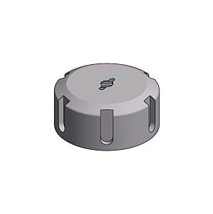 GAETANO CAPORALI Ghiera chiudipinza ER32 con canalini per il passaggio del refrigerante con tacche per il serraggio, filetto M40x1.5, 25÷140Nm