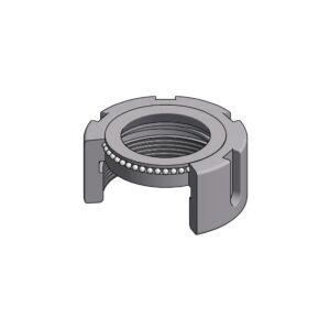 CAPORALI GAETANO G20C Ghiera ER20 standard a sfere con tacche per il serraggio, filetto M25x1.5, estrazione eccentrica