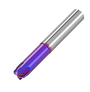 Carmex HFM0603N09CR3 Fresa in metallo duro ad alto avanzamento per sgrossatura e finitura rivestita - Diametro 3mm