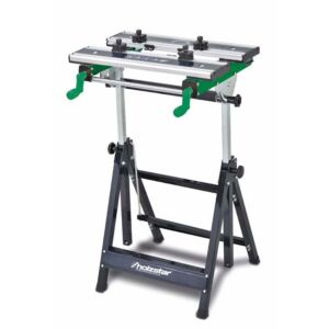 HOLZSTAR 5900010 Cavalletto con piano di lavoro 600x580x770-1070 mm - Capacità massima 100 kg