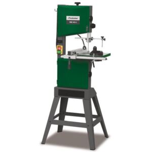HOLZSTAR 5902426 Sega a nastro per legno Modello HBS 261-2 - Altezza taglio 152 mm - Dimensioni tavola 360x320 mm