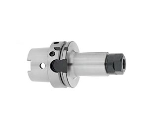 HSK100A.H160.ERC20 Mandrino porta pinza ER20 con ghiera esagonale DIN ISO 15488 (DIN6499), L=160mm, attacco HSK-100-A DIN 69893-1