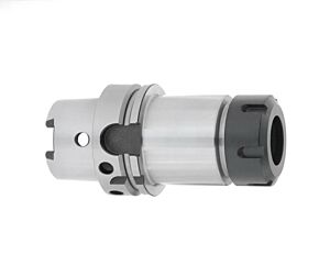 HSK100A.H250.ERC40 Mandrino porta pinza ER40 con ghiera standard con tacche DIN ISO 15488 - DIN6499, L=250mm, attacco HSK-100-A DIN 69893-1