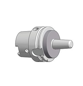GAETANO CAPORALI HSK63A.H45.B12 Gambo HSK63A con attacco B12 per montaggio mandrini autoserranti portapunta
