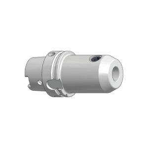 CA-HSK63A.H160.WE25 GAETANO CAPORALI Mandrino portafresa HSK63-A DIN 69893-1 con refrigerazione nel foro centrale, attacco Weldon diametro 25mm DIN1835-2 forma B e lunghezza 160mm