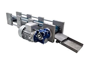 TD-N1000-5 Tadaah Nastro trasportatore per torni automatici e CNC a lunghezza variabile da 300 a 3000mm
