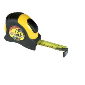 IORI G-NP-GM6025 Professional rubber-tipped tape measure - Width 25mm, length 6m