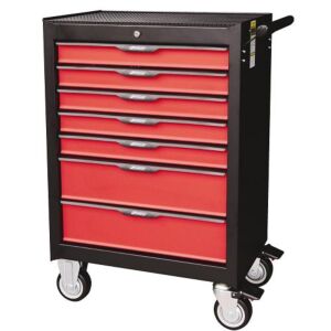 KRAVM E09010 Workshop trolley 7 drawers rubber shelf 680x458x995 mm