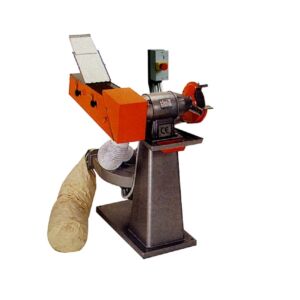 TOMMASI & BONETTI LN12S - Levigatrice e smerigliatrice a nastro orizzontale con interruttore magneto termico, 400 V, 1400/2800 rpm