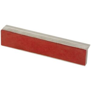 LTF372.01 Coppie copriganasce piane in fibra dura con fissaggio magnetico – Lunghezza 100mm, Coppia copri ganasce per morse 100 mm