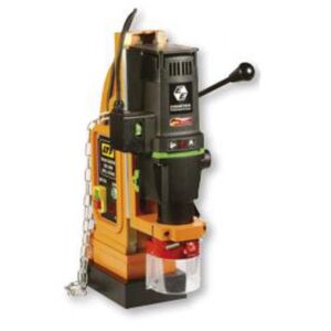 LTF384.02EPM Supporto elettromagnetico e trapano elettrico EIBENSTOCK 220V con reversibilità trapano dx-sx, capacità di foratura 32 mm e dimensione base 220x140mm