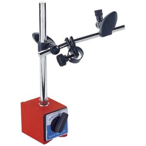 LTF 79.03 Base magnetica prismatica porta comparatore con regolazione micrometrica, 48x64x55 mm.
Basi con magnete permanente con elevata resistenza alla trazione. Provviste di un’asta fissa ed una orientabile. Utilizzate per controlli di concentricità su