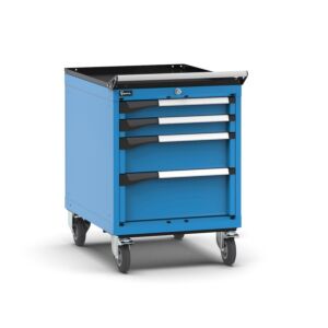 Arredamento Fami M23R060C0102004 Wheeled tool chest with 4 drawers 2x75mm - 1x150mm - 1x200mm - Trolley size 561x726x822mm Capacity 300Kg
