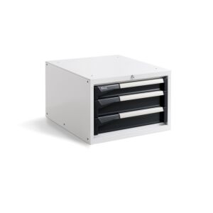 Arredamenti Fami MBR05SC010203PD Armadio a 3 cassetti per banchi da lavoro WORK MASTER - Dimensioni 560X610X369 mm