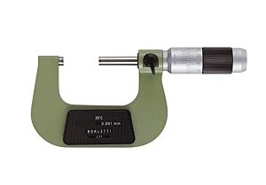 BORLETTI MEMW Micrometri analogici millesimale per esterni - Norme DIN 863 - UNI 5708 - ISO 3611- Campo di misura a scelta