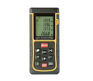 985.530 Laser distance meter with laser pointer, Measuring range from 0.05 to 80 metres
