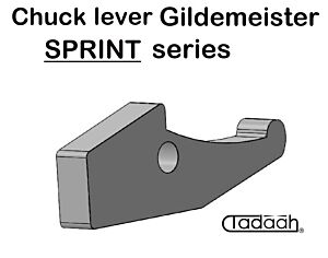 Nasello per tornio plurimandrino Gildemeister modello serie Sprint20, Sprint32, Sprint42, Sprint50,  linear, 