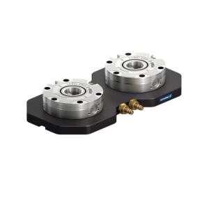 1323570 SCHUNK Piastra di serraggio 399x199x60mm con doppio modulo NSE3 138-V1 funzione turbo con forza di trazione 56 kN, protezione anti-rotazione a due vie a 90°