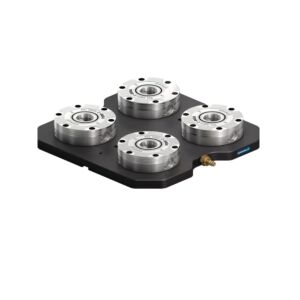 1323572 SCHUNK Piastra di serraggio 399x399x60mm con quattro moduli NSE3 138 con forza di trazione 32 kN