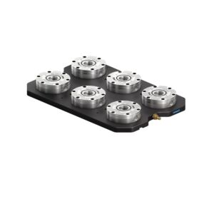 1323574 SCHUNK Piastra di serraggio 599x399x60mm con sei moduli NSE3 138 con forza di trazione 48 kN