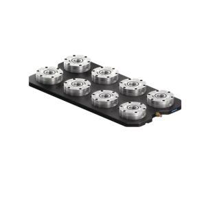 1323575 SCHUNK Piastra di serraggio 799x399x60mm con otto moduli NSE3 138 con forza di trazione 64 kN