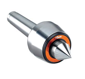 Contropunte rotanti Roehm LINEA ORANGE con gambo cono morse, corpo rettificato non temprato - Cuspide 60°