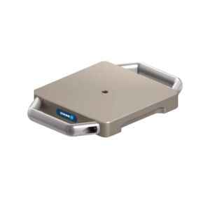 1327424 SCHUNK Pallet di serraggio senza dispositivi di serraggio 159x159x25mm in alluminio, perno di bloccaggio inferiore a una via SPx 40 e 4 perni cilindrici