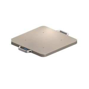 470050 SCHUNK Pallet di serraggio senza dispositivi di serraggio 399x399x25mm in alluminio anodizzato, perno di serraggio a quattro vie inferiore SPx 40