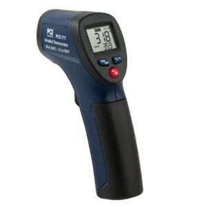 PCE Instruments PCE-777N Kompaktes temperaturmessgerät mit laserpoiner für nicht-destruktive messungen; verhältnis abstand-punkt 8:1 und automatisches ausschalten