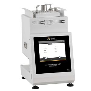 PCE Instruments PCE-ACA 50 Banco di prova per materie plastiche, camera di riscaldamento rotante, 10 crogioli in ceramica inclusi, campo di misura da 5 a 1000°C