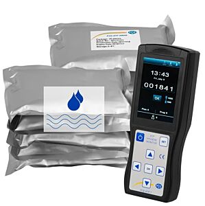 PCE Instruments PCE-ATP 1-KIT3 Bioluminometro per superfici e liquidi, interfaccia USB e Bluetooth, campo di misura da 0 a 999999 RLU