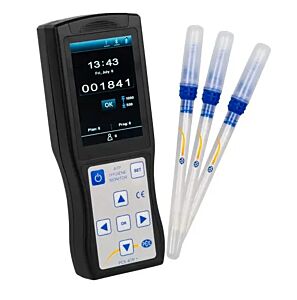 PCE Instruments PCE-ATP 1 Misuratore per il controllo dell'igiene, controllo in pochi secondi, interfaccia USB e Bluetooth, campo di misura da 0 a 999999 RLU