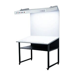 PCE Instruments PCE-CIC 20 Cabina luce per il controllo dei colori, sorgente luminosa a LED, per agenzie pubblicitarie, editoria e in tutti quegli ambiti dove è importante controllare il colore degli oggetti