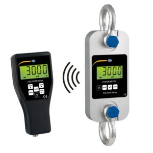 PCE Instruments PCE-DDM 3 Dinamometro portatile per determinare le forze di trazione, range di misura massima 3t