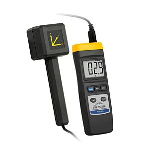 PCE Instruments PCE-G28 Electromagnetic field meter with a triaxial probe for magnetic fields, easy to use and compliant with European regulations for industrial environments