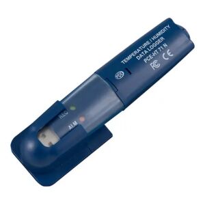 PCE Instruments PCE-HT 71N Misuratore di umidità e temperatura con memoria 21k, interfaccia USB, calcolo punto di rugiada, batteria al litio lunga durata e mini formato portatile