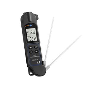 PCE Intruments PCE-IR 80 Infrared and probe thermometer for non-contact and contact measurement