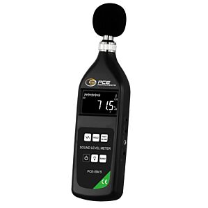 PCE Instruments PCE-ISM 5 Fonometro a impulsi per la valuta del livello sonoro in funzione del tempo, range di misura 20 a 130 dB