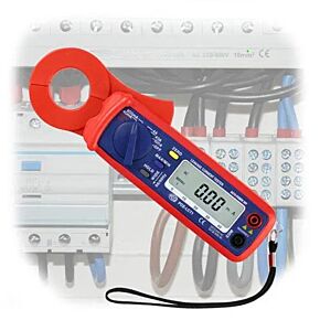 PCE Instruments PCE-LCT 1 Tester di tensione digitale per verifica correnti di fuga fino a 100A, tensione fino a 600V, test di continuità e resistenza
