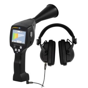 PCE Instruments PCE-LDC 15 Rilevatore di perdite per sistemi di refrigerazione con autonomia di >10 ore, frequenza di lavoro 40 kHz