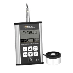 PCE Intruments PCE-LMD 200 Luxmetro di classe A secondo DIN 5032-7 con memoria da 8 GB, selezione range automatica e sensore esterno