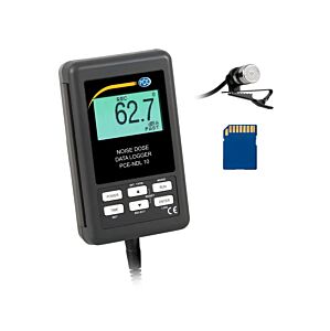 PCE Intruments PCE-NDL 10 Fonometro portatile per la rilevazione del livello sonoro con interfaccia RS-232 e USB