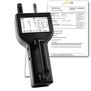 PCE Instruments PCE-PQC 12EU Particle analyser for measuring particle concentration in the air, measuring range up to 25 µm