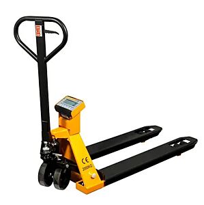 PCE Instruments PCE-PTS 1N Muletto pesatore con range fino a 2000 kg e risoluzione 1 kg, funzione di conta pezzi, totalizzazione e tara