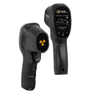PCE Instruments PCE-RAM 7 Misuratore di radioattività con tubo contatore Geiger-Müller, per la rilevazione di radiazioni beta (β), gamma (γ) e X, range di misura da 0 a 9999 μSv/h